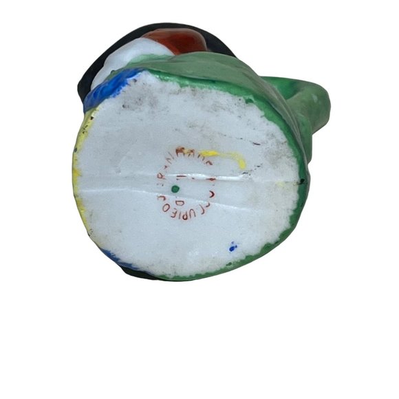 Vintage Miniature Toby Jug Pitcher Creamer Colonial Woman Made in Occupied Japan - Picture 6 of 7